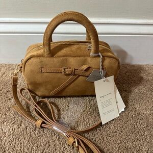A New Day Crossbody Satchel Bag Brown Color New With Tags Purse